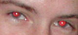 The dreaded red eyes